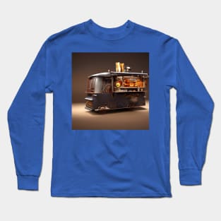 Steampunk Tokyo Ramen Food Truck Long Sleeve T-Shirt